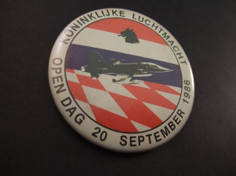 Koninklijke Luchtmacht open dag 1986 (  vliegbasis Eindhoven)